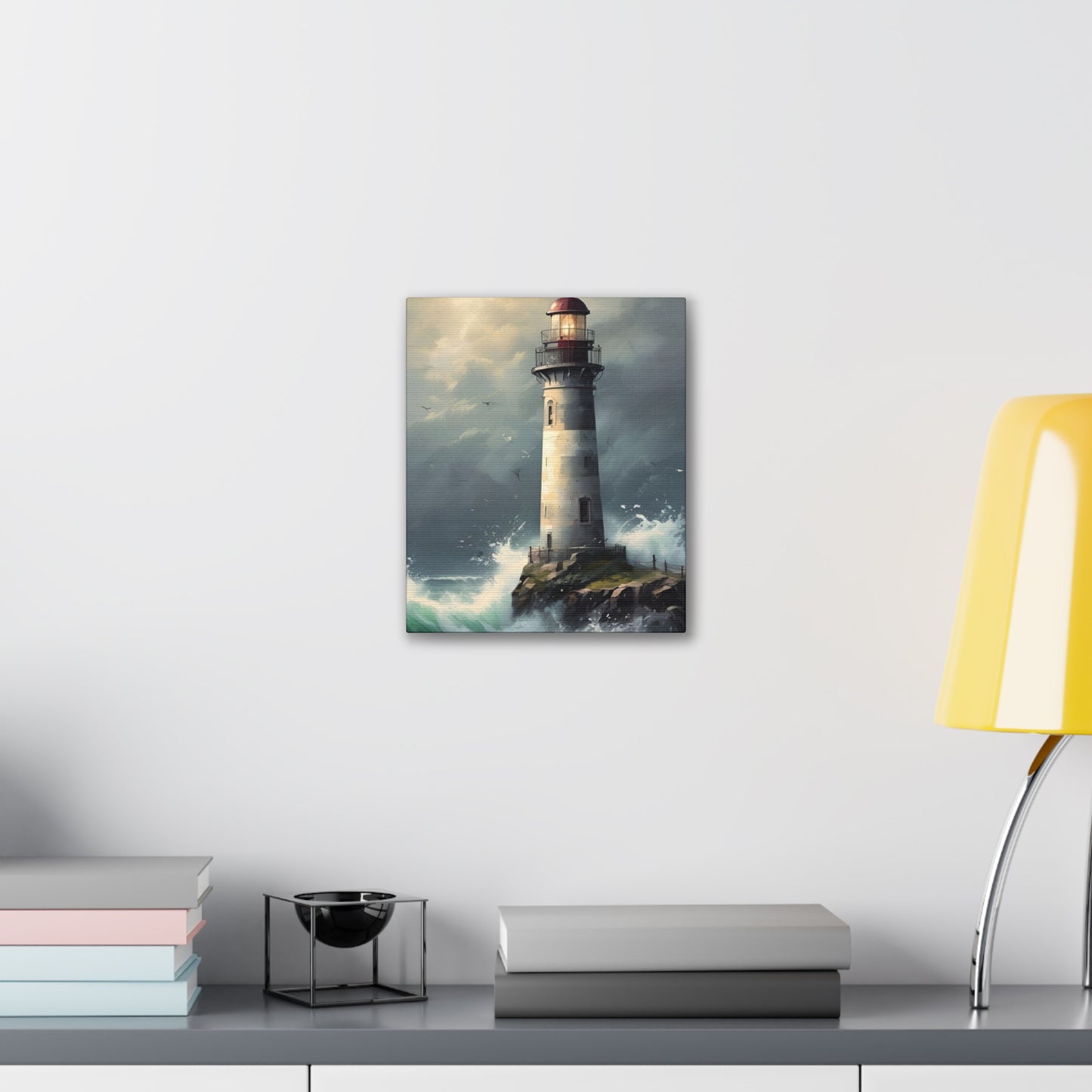 Light House - Canvas Stretched, 0.75"