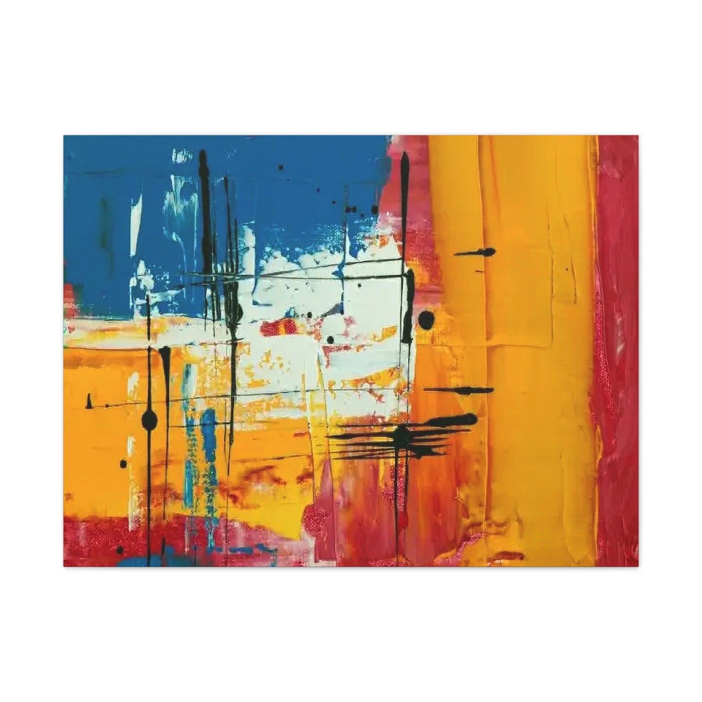 Abstract - Canvas Stretched, 0.75" - Wall Art 2026  - Creative