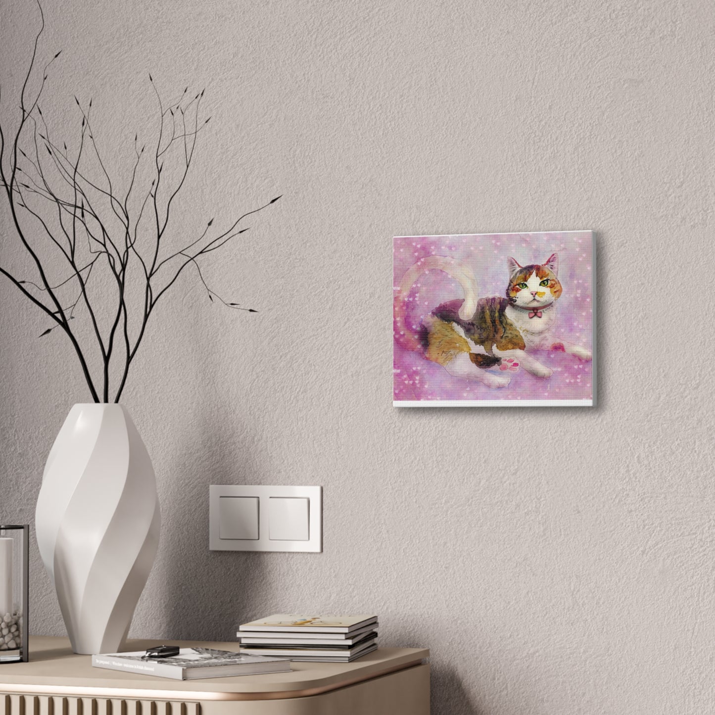 Pretty Kitty - Canvas Stretched, 0.75"