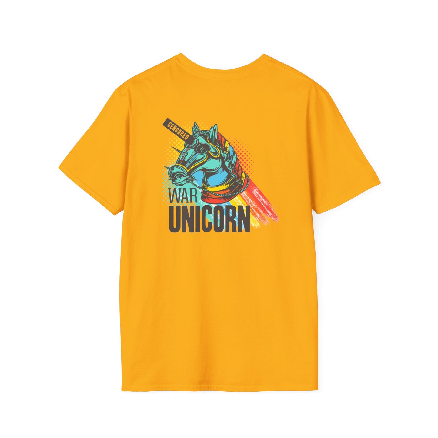 War Unicorn - Unisex Softstyle T-Shirts