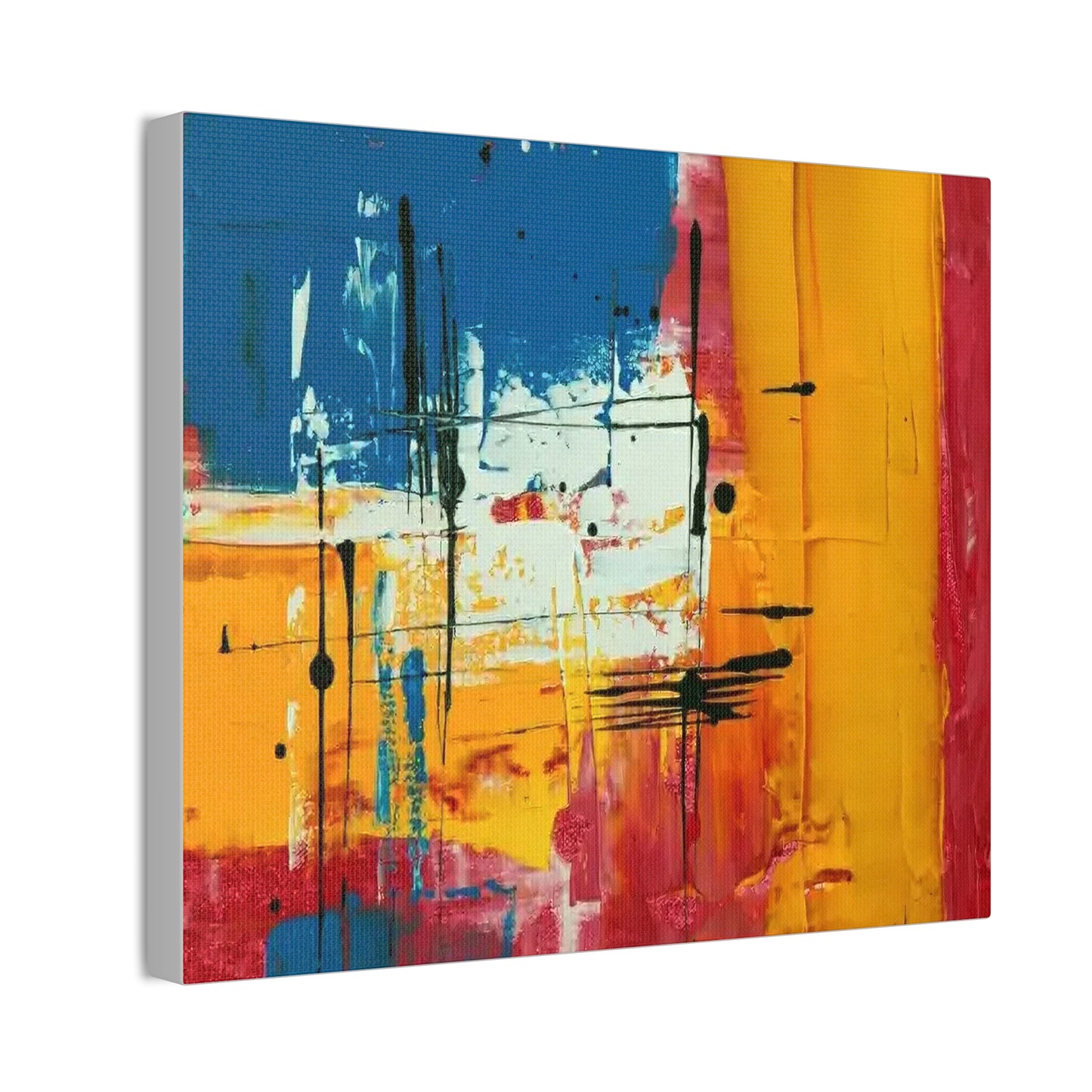 Abstract - Canvas Stretched, 0.75" - Wall Art 2026  - Creative