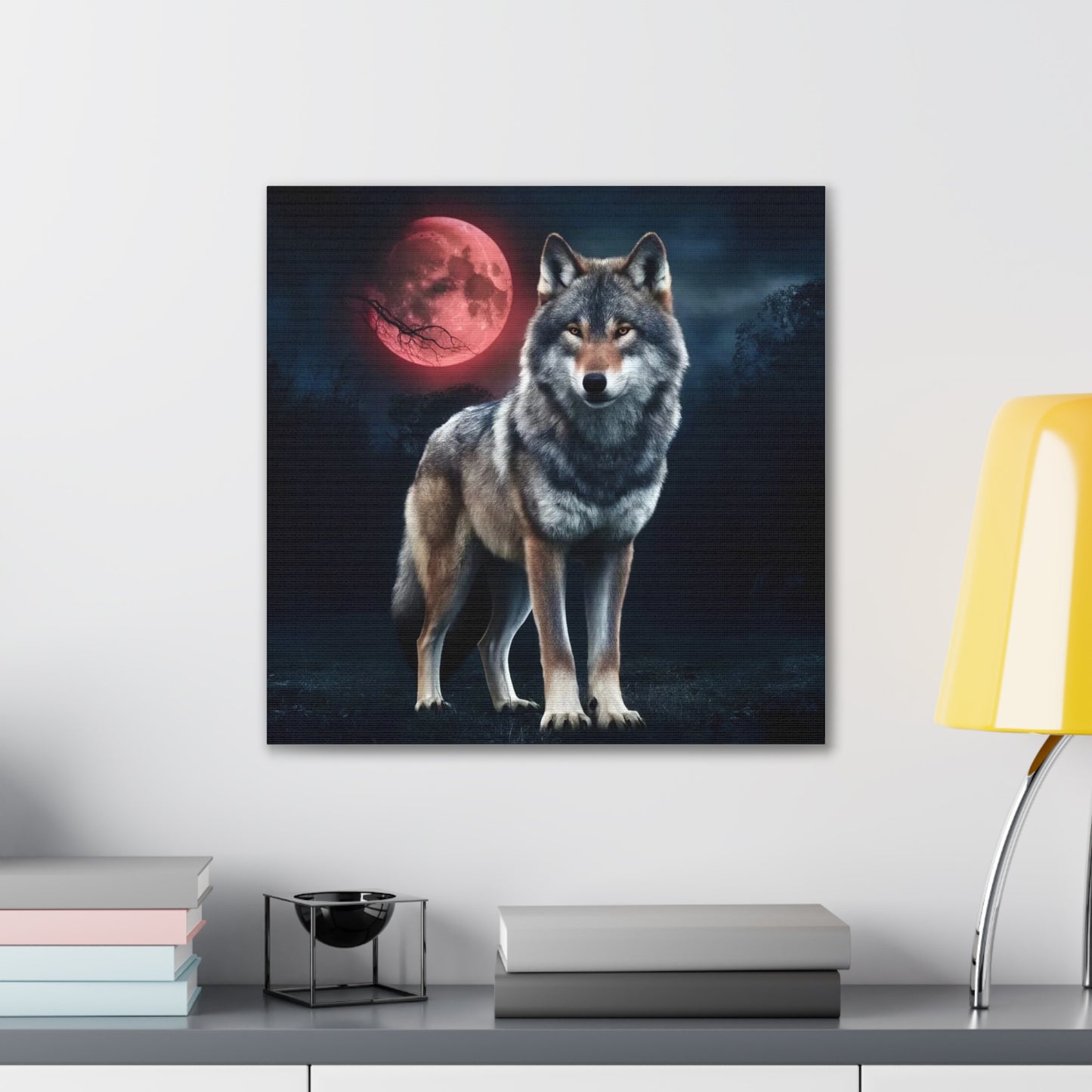 Wolf - Canvas Stretched, 0.75"