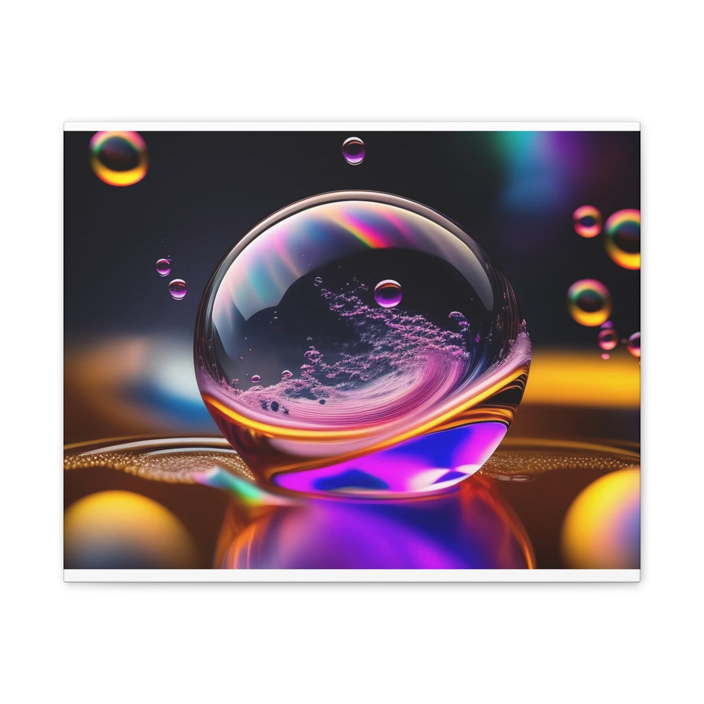 Glass Ball - Canvas Stretched, 0.75"