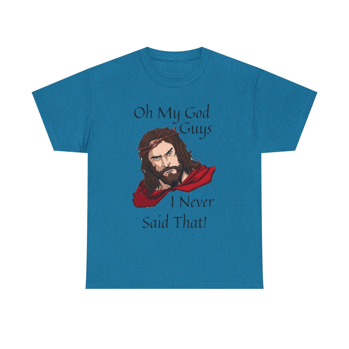 Oh My God - Unisex Heavy Cotton Tee - T-Shirts - Religious