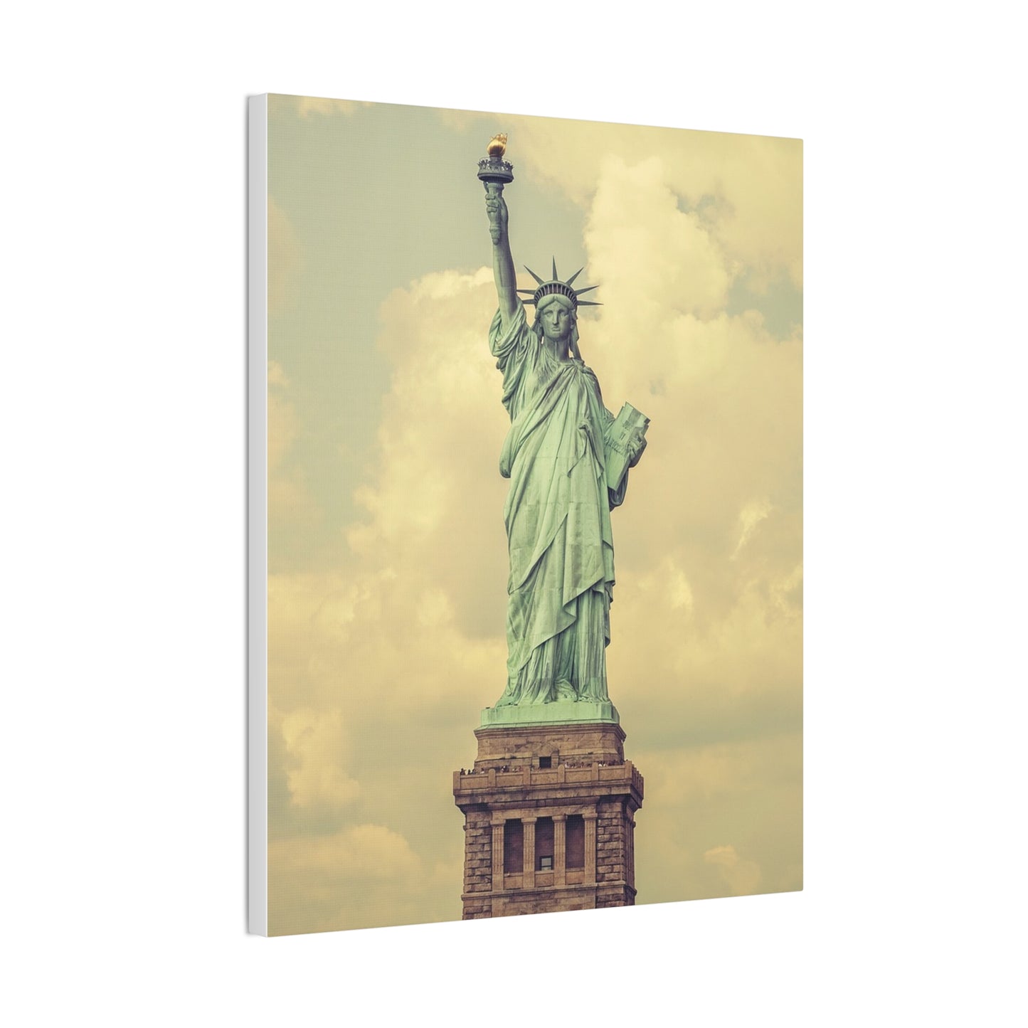 Statue of Liberty - Canvas Stretched, 0.75"