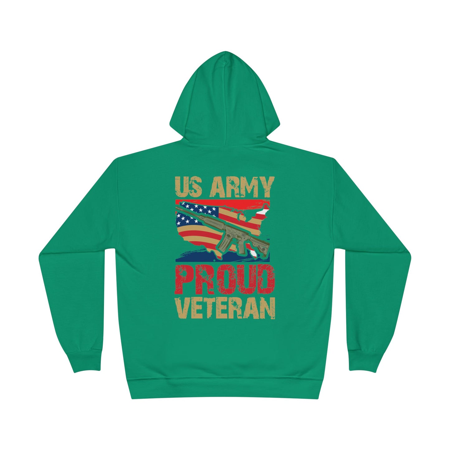 Military - Veteran - Unisex EcoSmart® Pullover Hoodie Sweatshirt