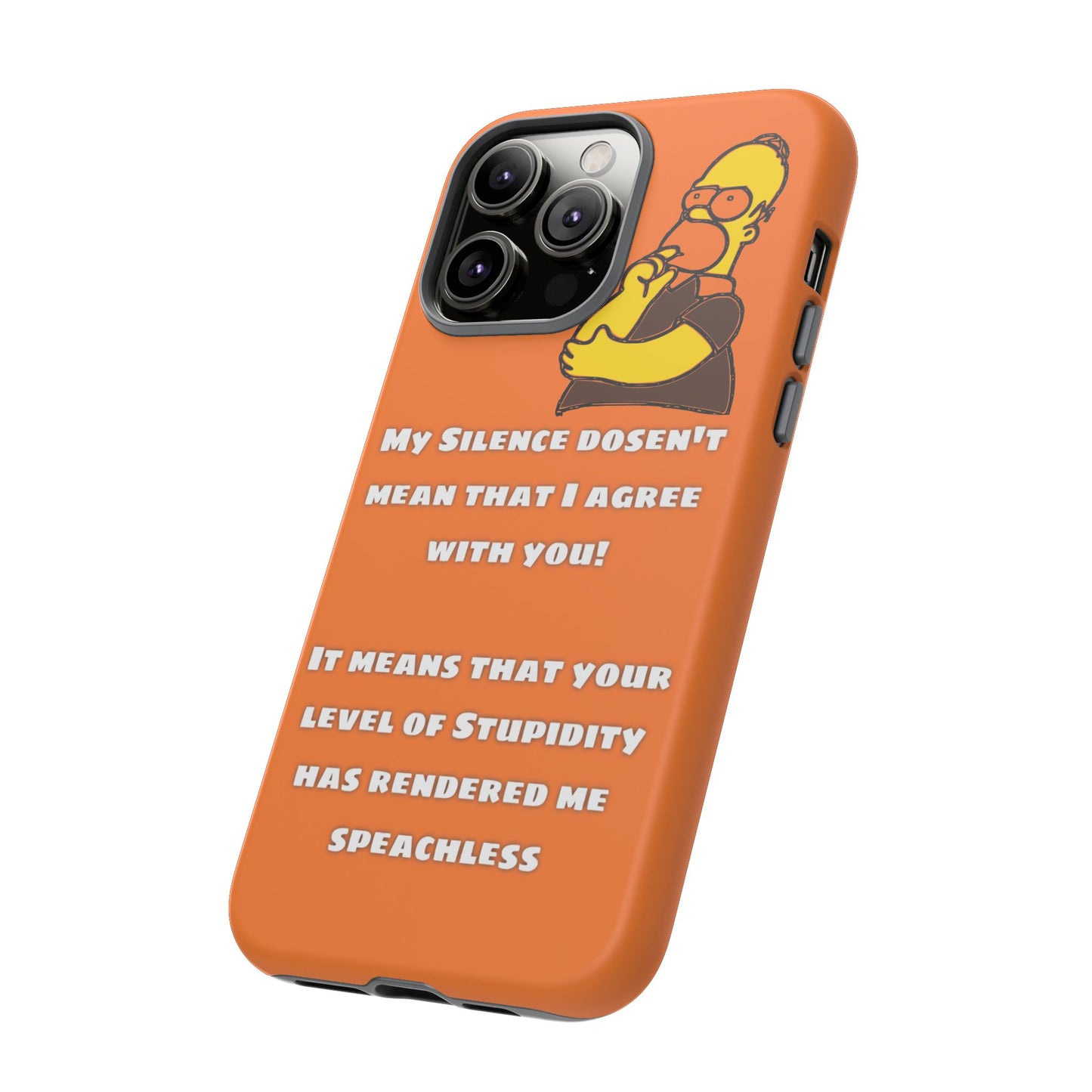 My Silence - Tough Cases - Whimsical Phone Cases