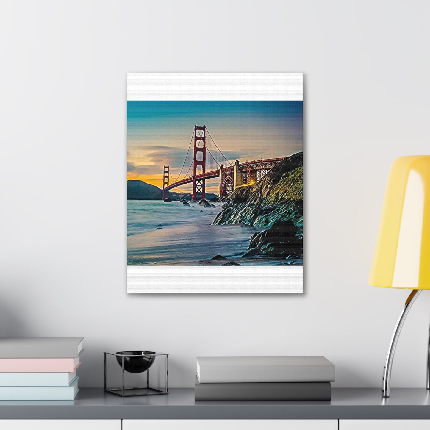 Golden Gate - Canvas Stretched, 0.75"