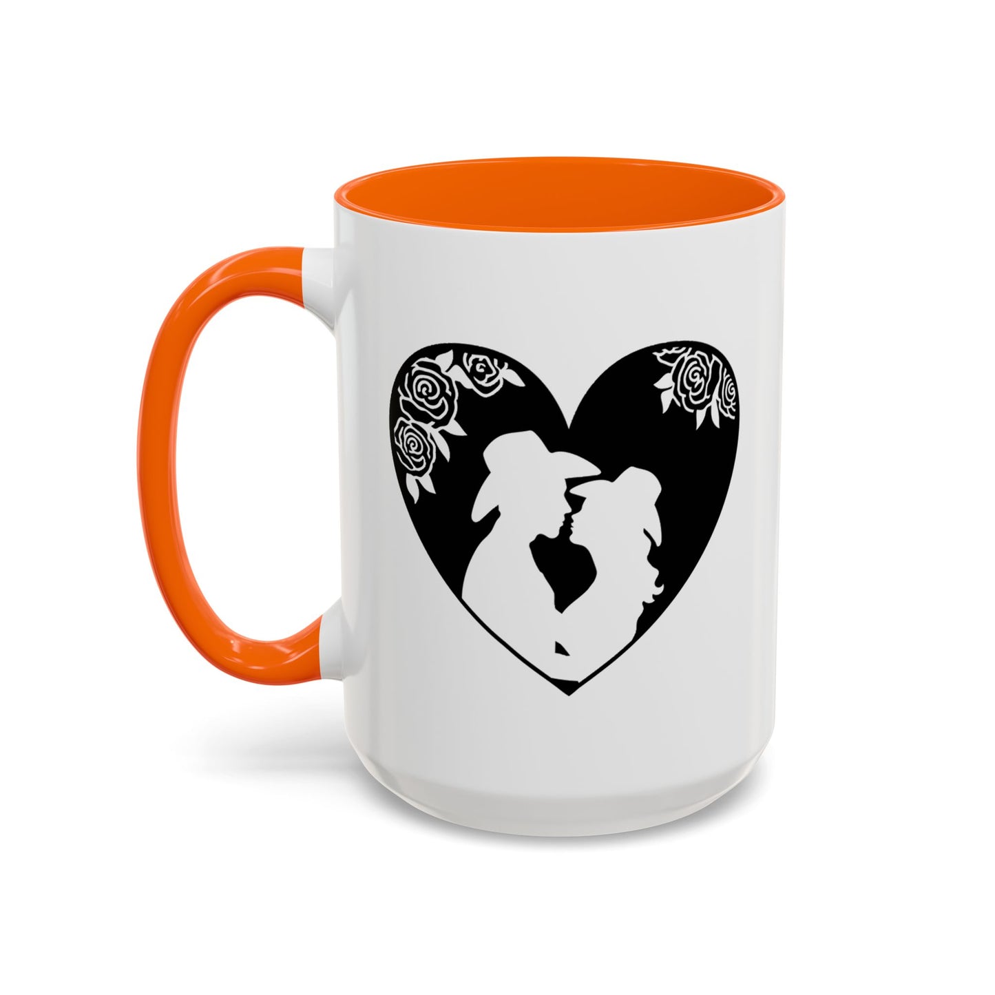 Cowboy Love - Accent Coffee Mug (11, 15oz) - Mother's Day