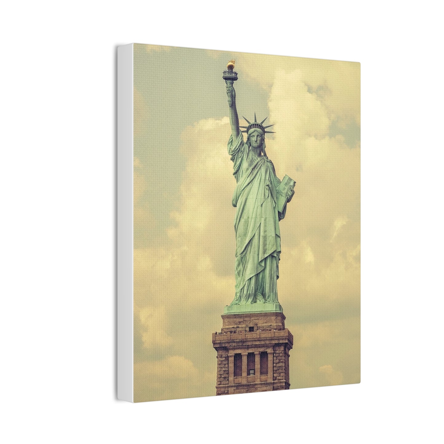 Statue of Liberty - Canvas Stretched, 0.75"