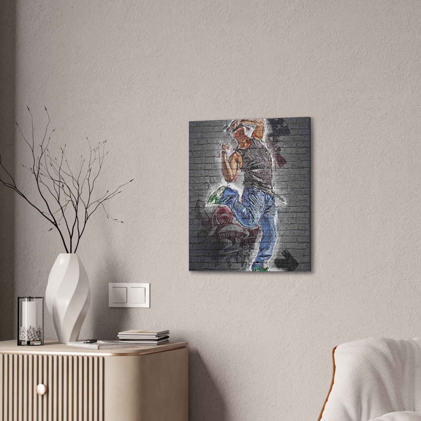 Wall Dancer - Canvas Stretched, 0.75"