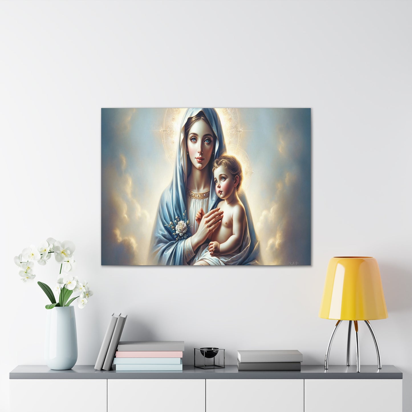 Mary - Canvas Stretched, 0.75" - 2026 Wall Art - Religion
