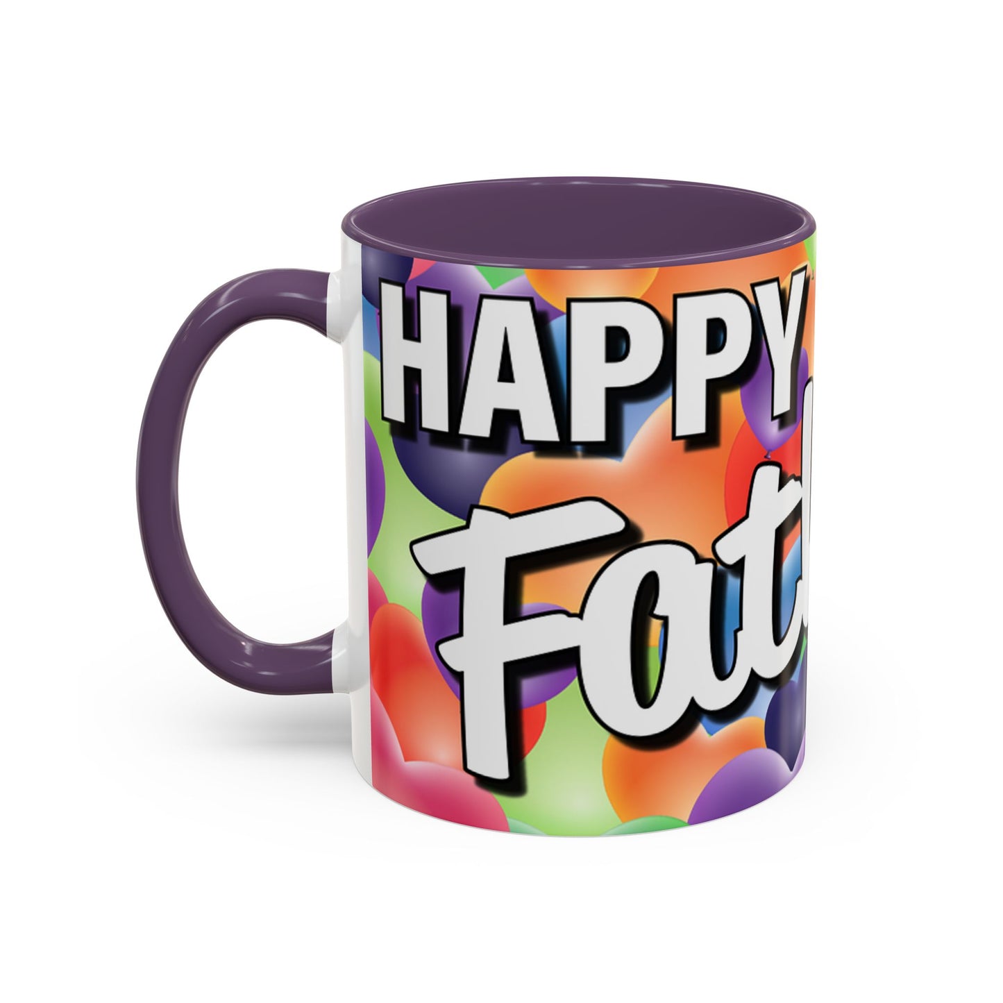 Happy Father's Day - Accent Coffee Mug (11, 15oz) - Father's Day