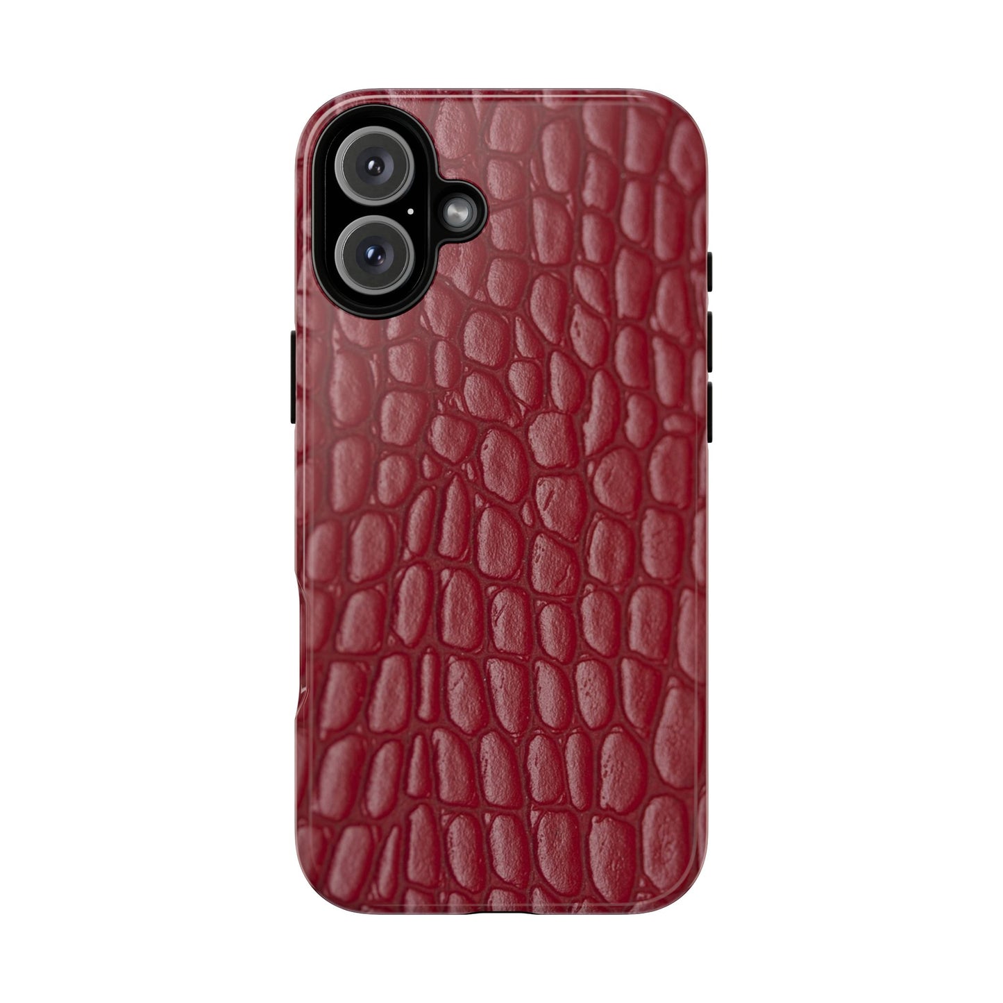 Red Leather - Tough Cases - Whimsical Phone Cases