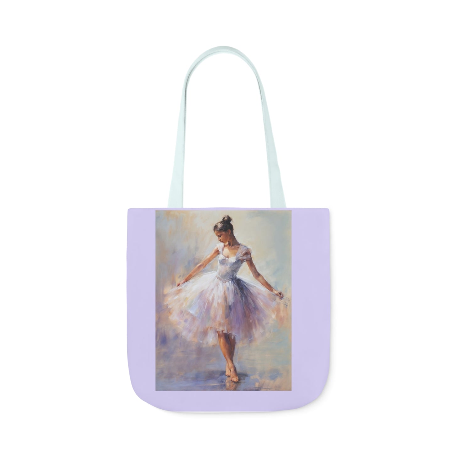 Dancer - Canvas Tote Bag, 5-Color Straps