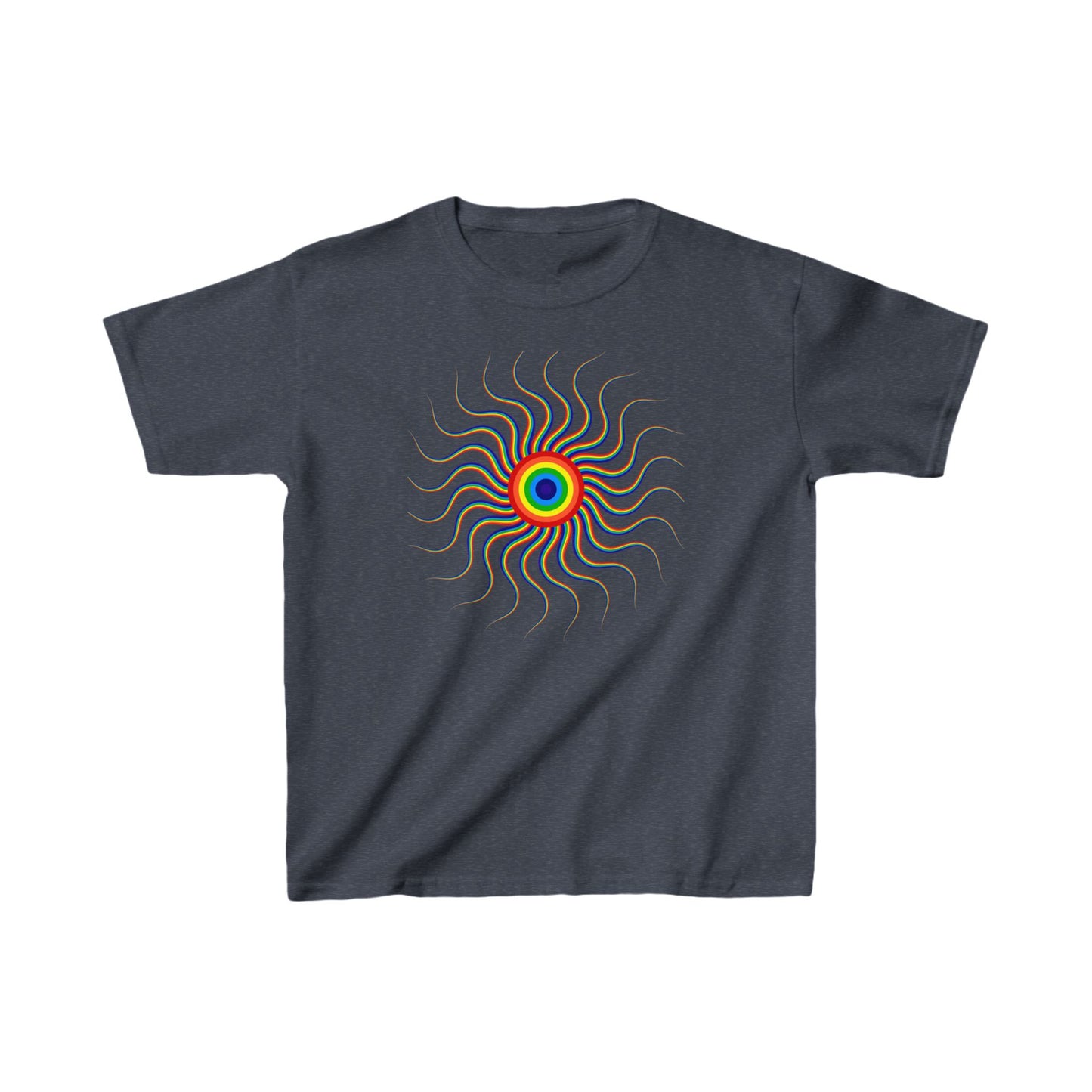 Kids - Crazy Sun -  Heavy Cotton™ T-Shirts