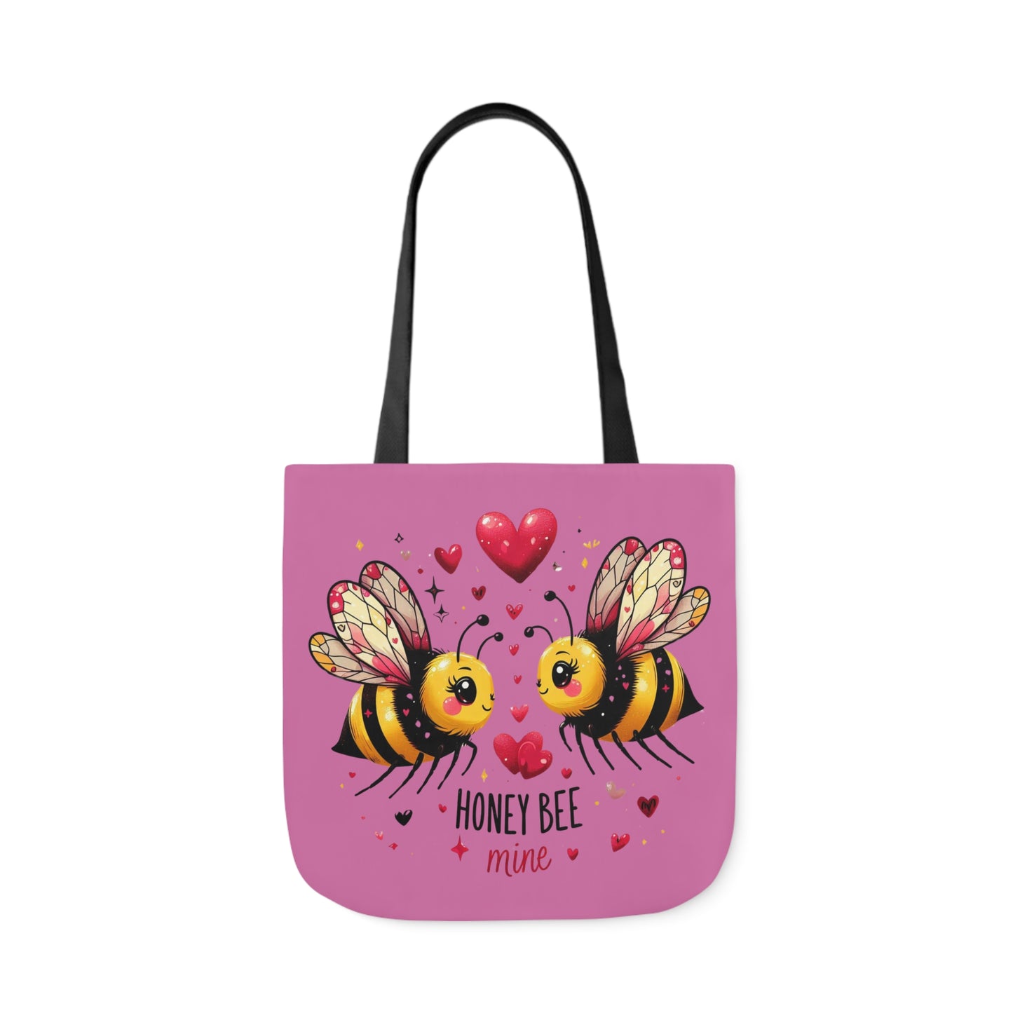 Valentines - Canvas Tote Bag, 5-Color Straps