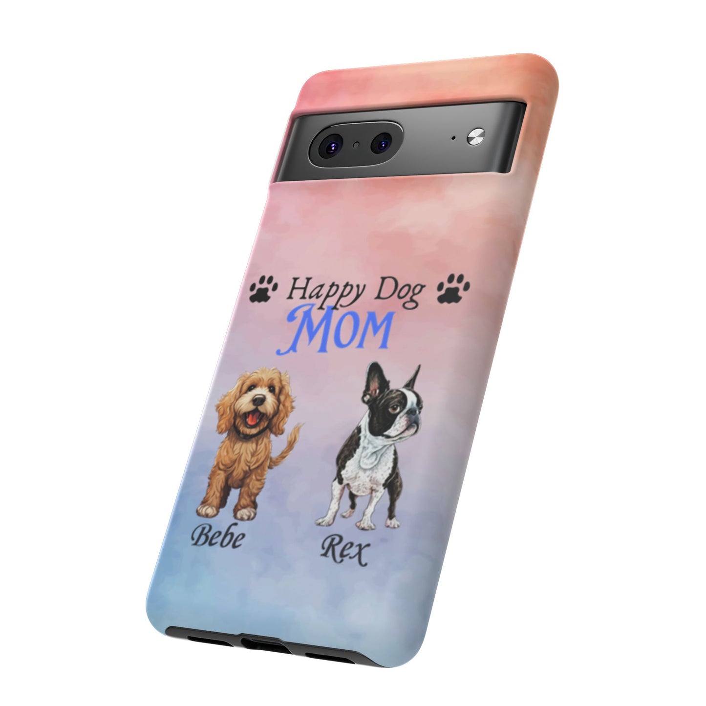 Dog Mom - Personalized - Whimsical Phone Cases - Mother's Day