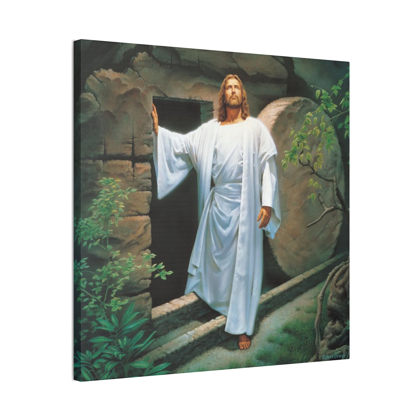 He is Risen - Canvas Stretched, 0.75" - Easter - Mother's Day - Father's Day