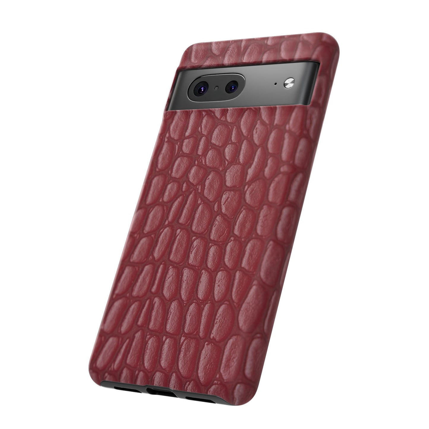 Red Leather - Tough Cases - Whimsical Phone Cases