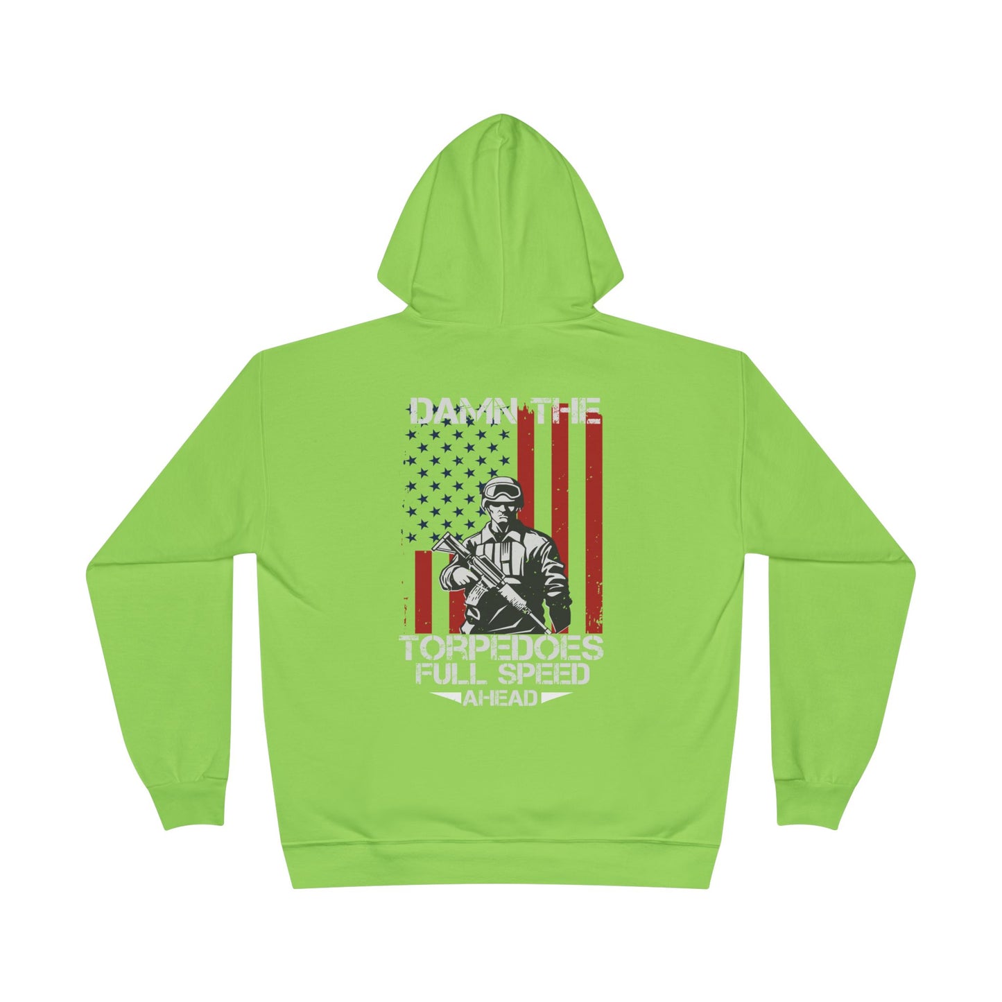 Military - Veteran - Unisex EcoSmart® Pullover Hoodie Sweatshirt