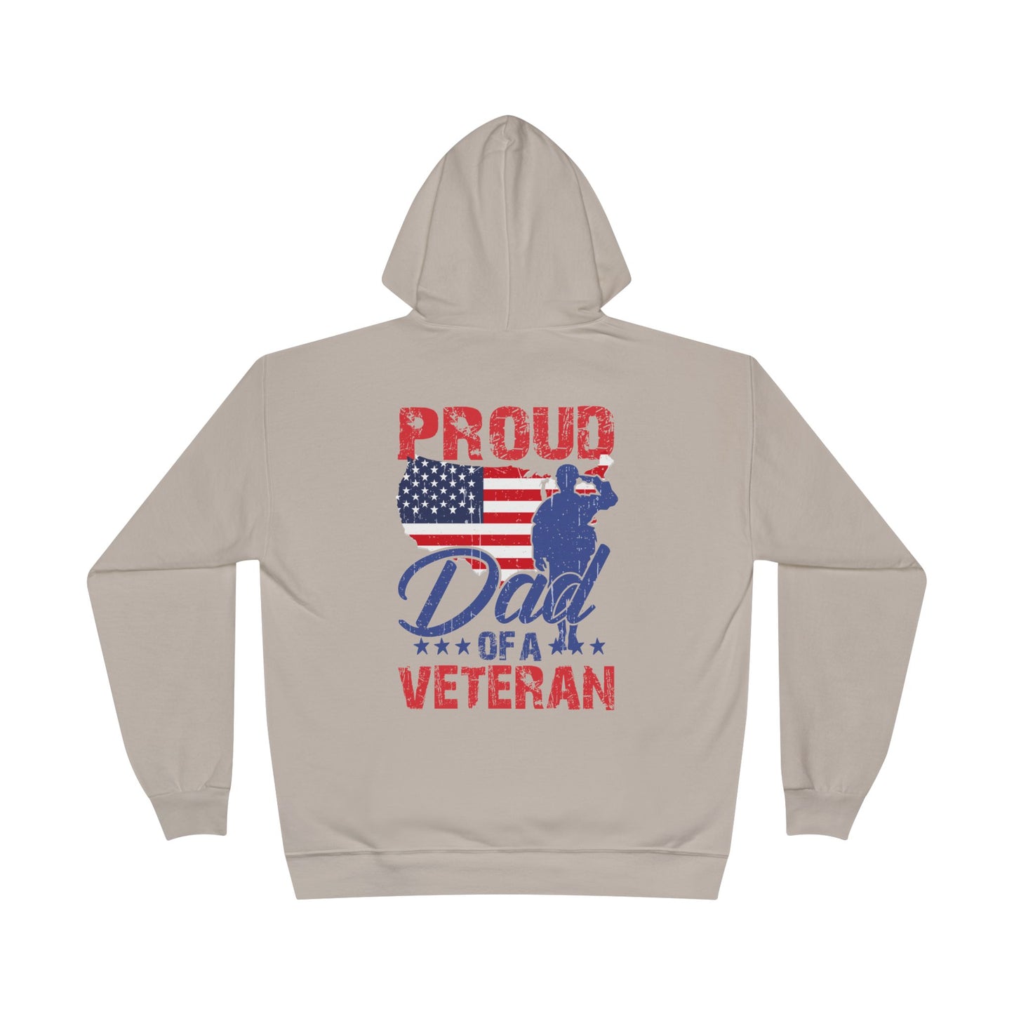 Military - Veteran - Unisex EcoSmart® Pullover Hoodie Sweatshirt