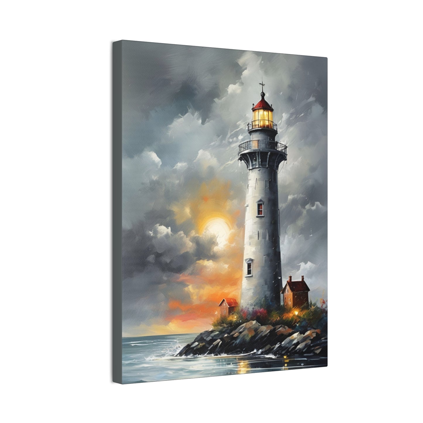 Light House - Canvas -Stretched, 0.75"