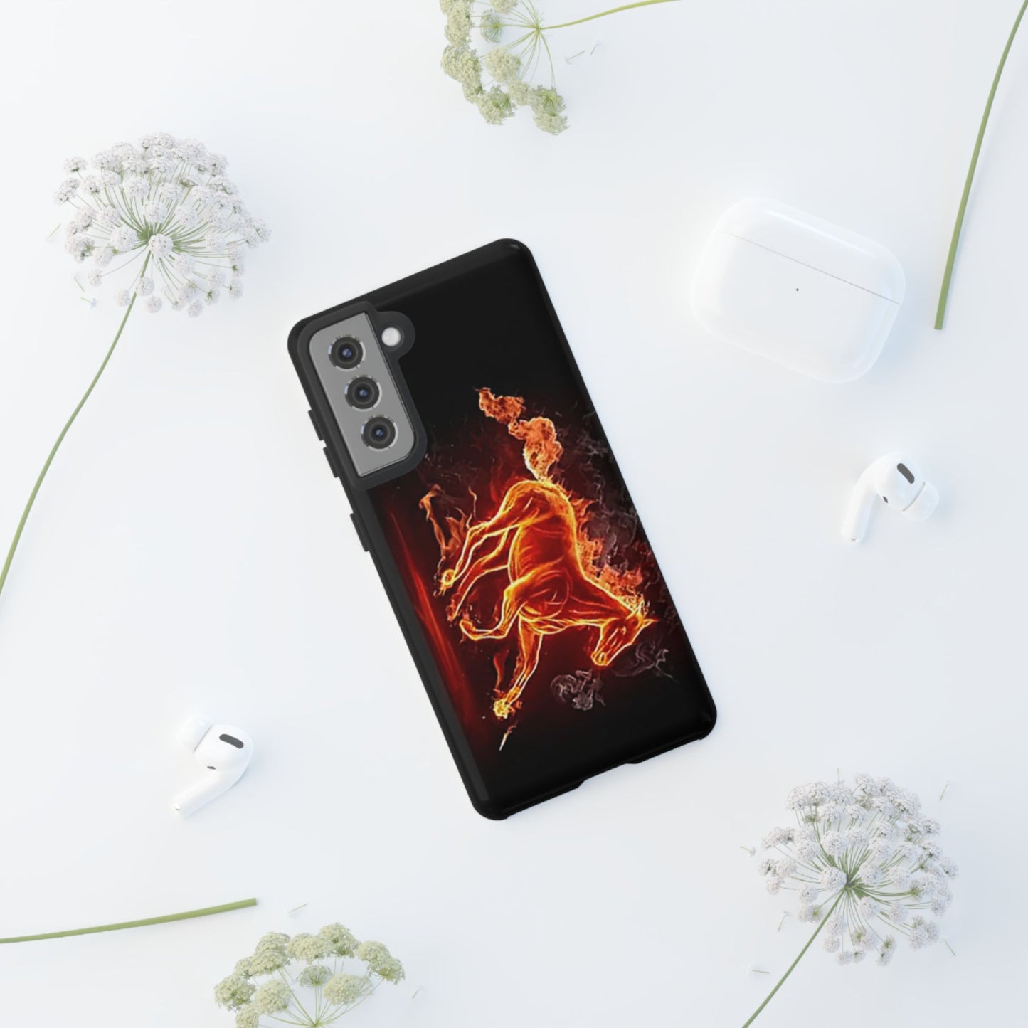 Burning Horse - Whimsical Phone Cases