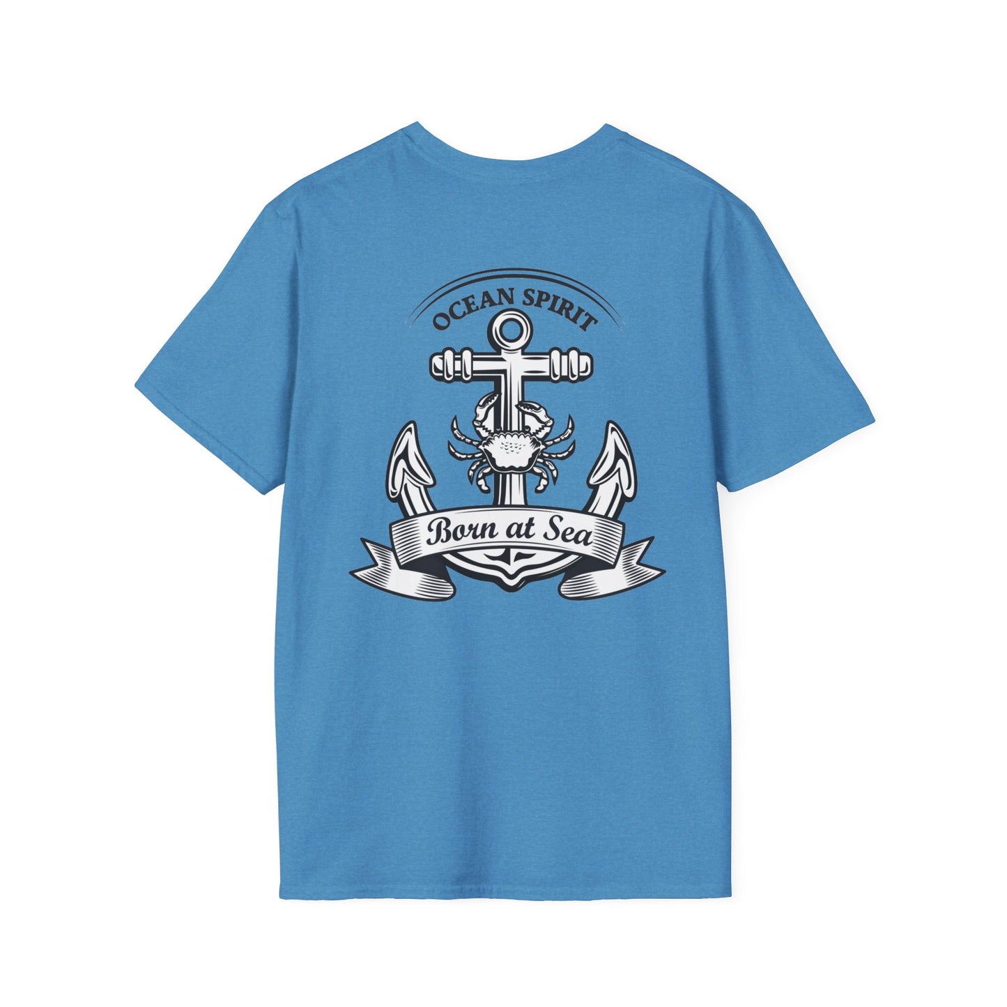 Born at Sea - Unisex Softstyle T-Shirt