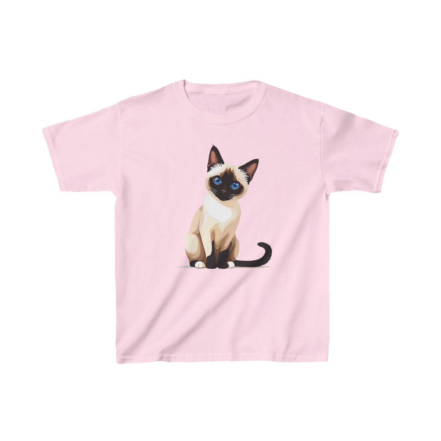 Kids - Siamese Cat - Heavy Cotton™ T-Shirts