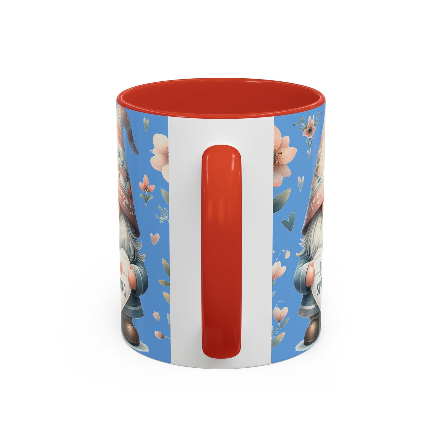 I Love Spring - Accent Coffee Mug (11, 15oz)