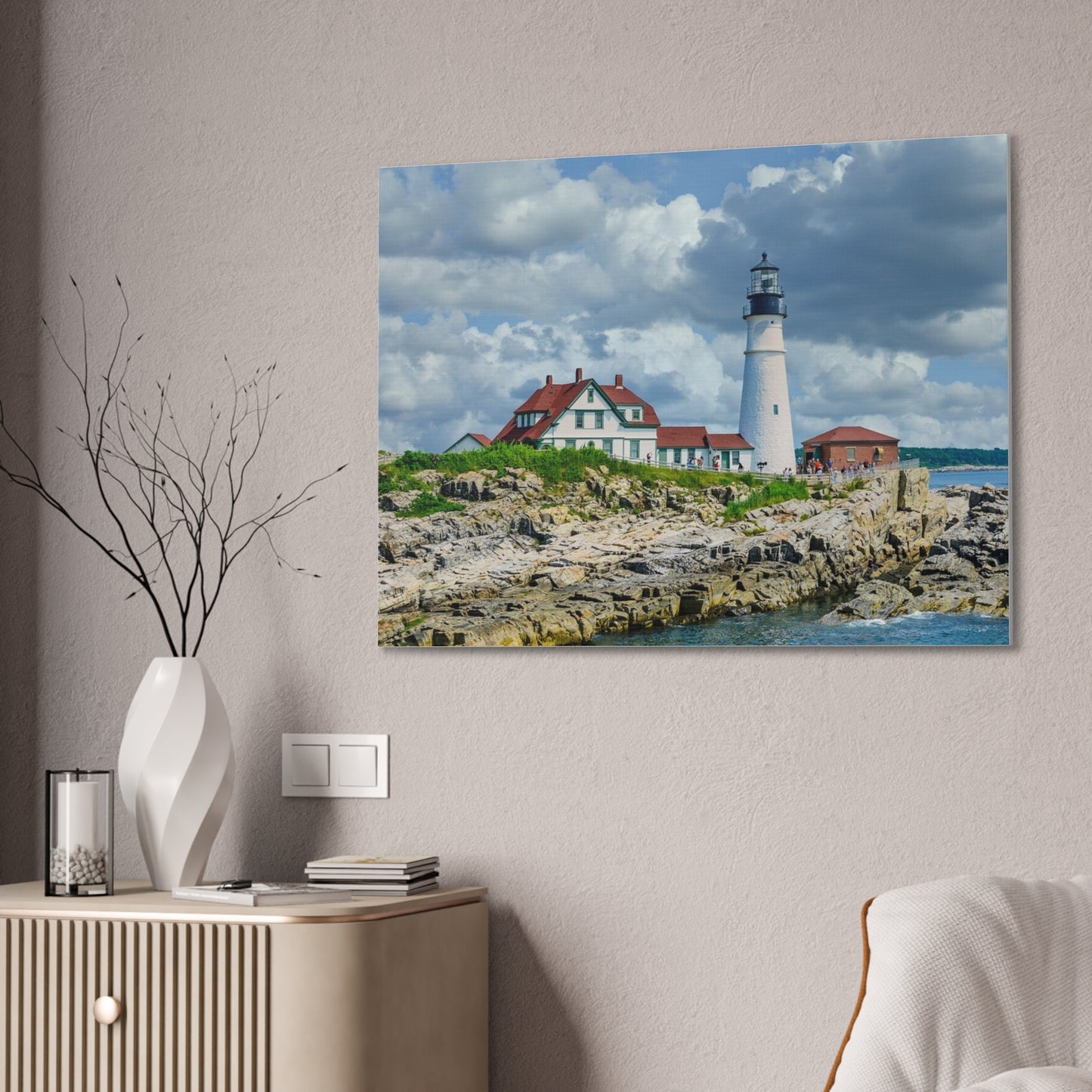 Portland Head - Canvas Stretched, 0.75"