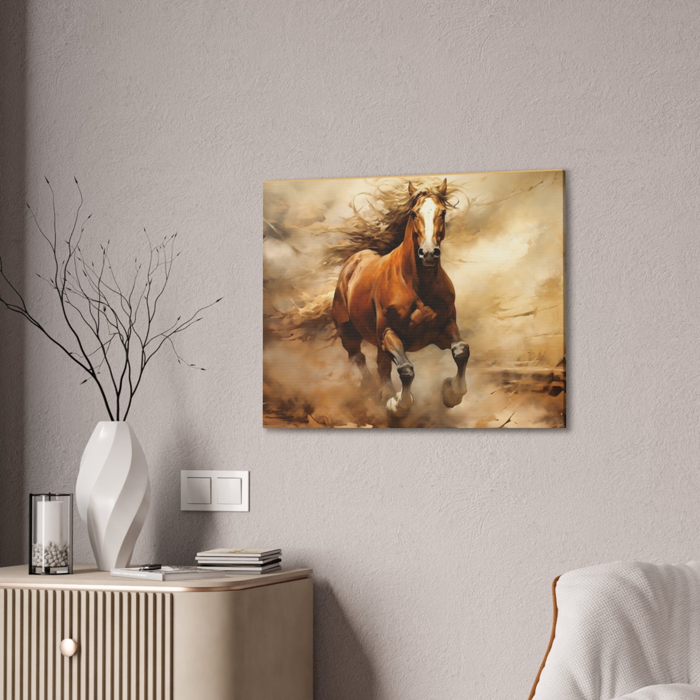 Horse - Canvas Stretched, 0.75"