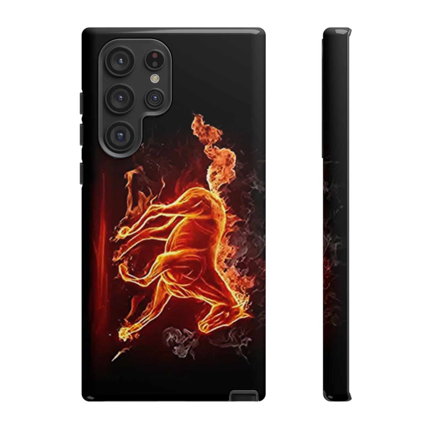 Burning Horse - Whimsical Phone Cases