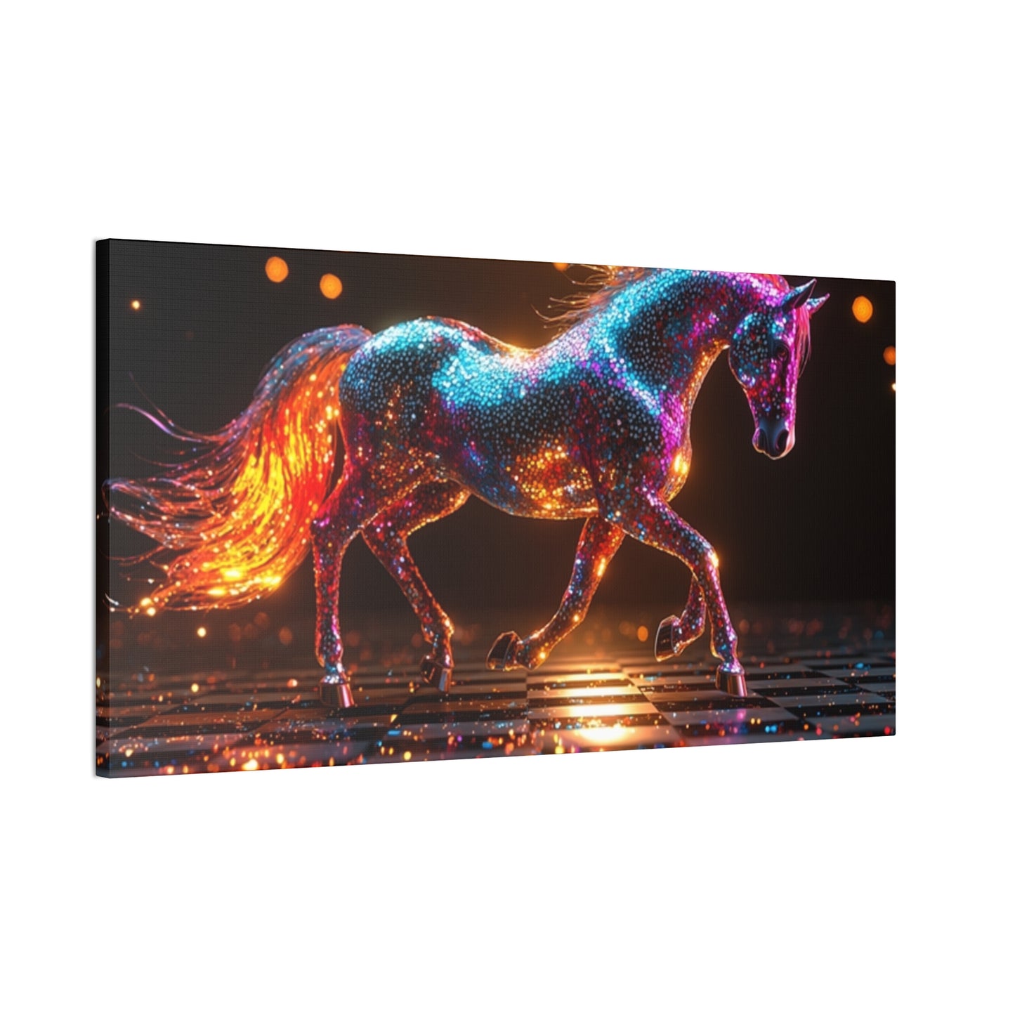 Bling Stallion - Canvas Stretched, 0.75"