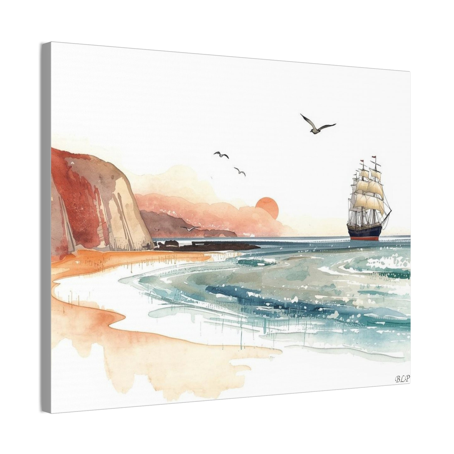 Coastal Clipper - Canvas Stretched, 0.75" - 2026 Wall Art - Places