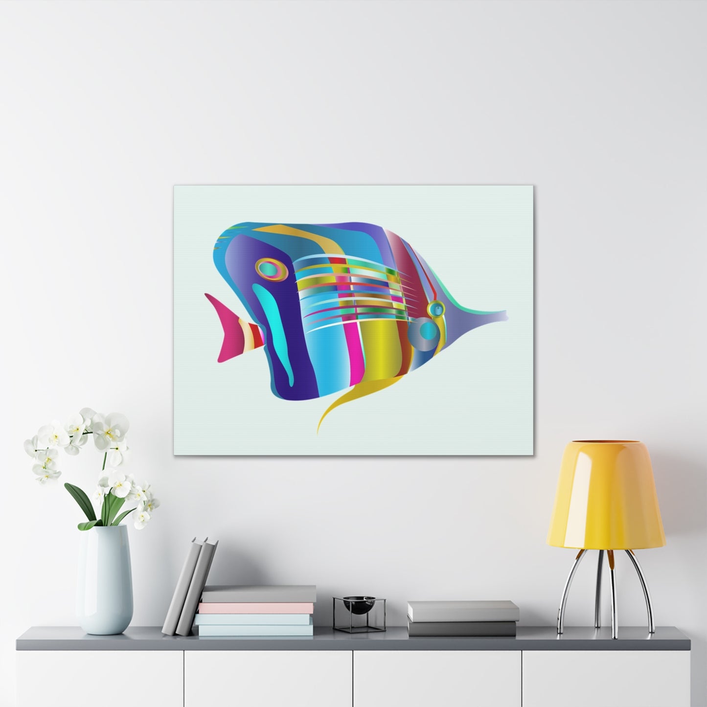 Fish - Canvas Stretched, 0.75"