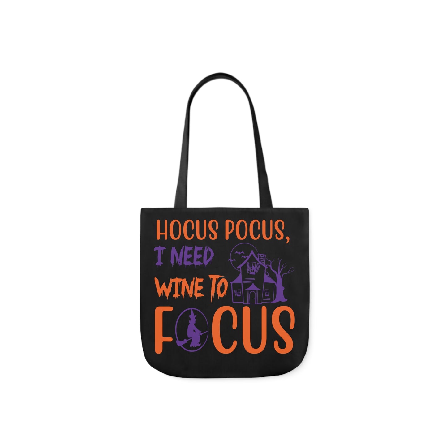 Hocus Pocus - Canvas Tote Bag, 5-Color Straps - Halloween