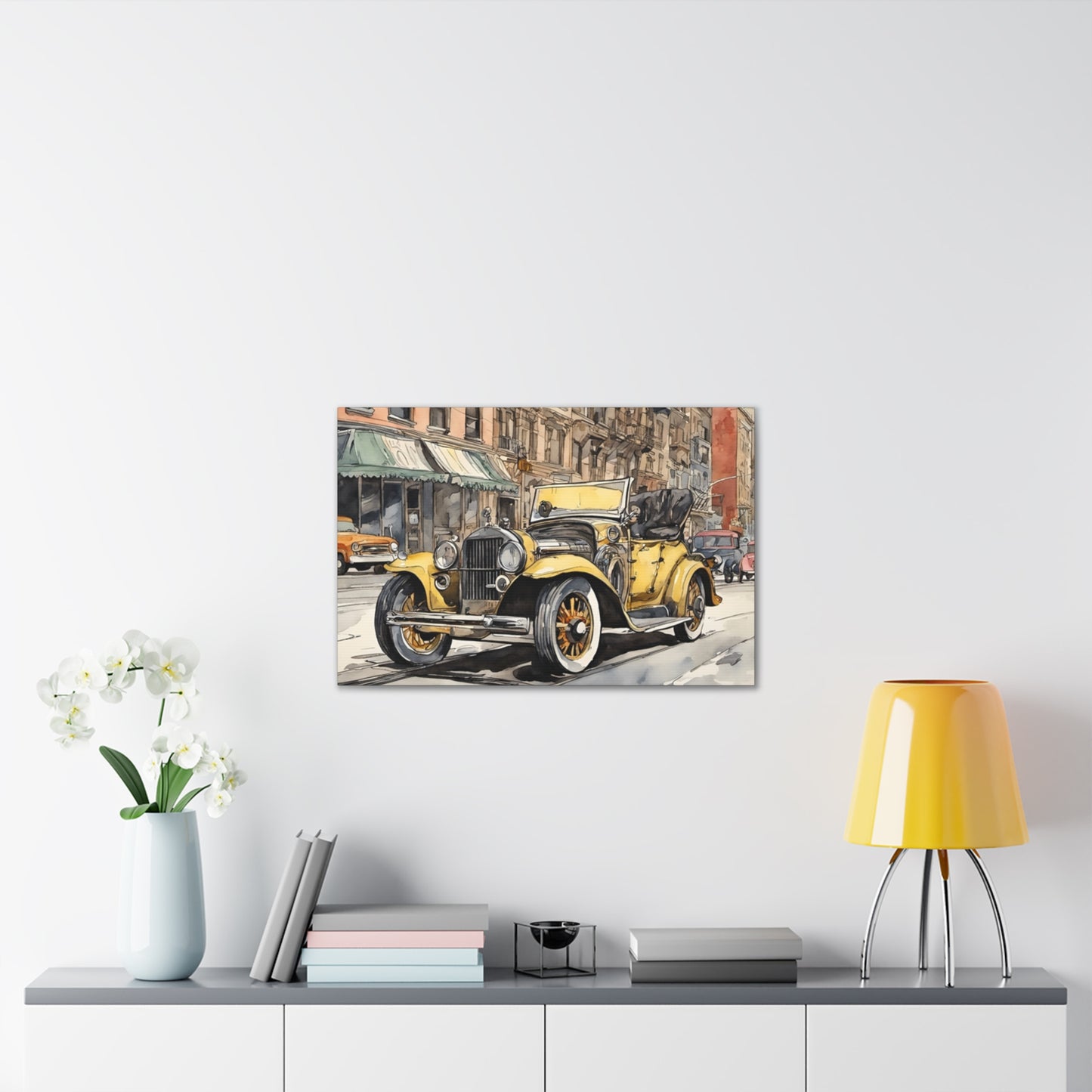 Antique Car - Canvas Stretched, 0.75" - Father's Day