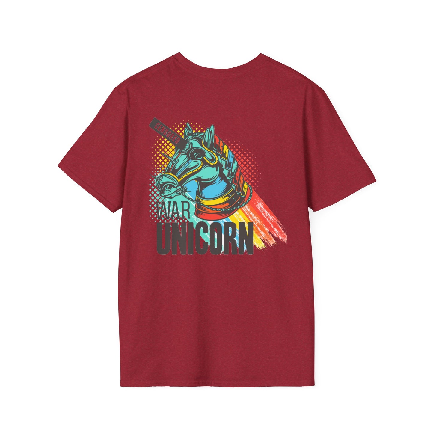 War Unicorn - Unisex Softstyle T-Shirts