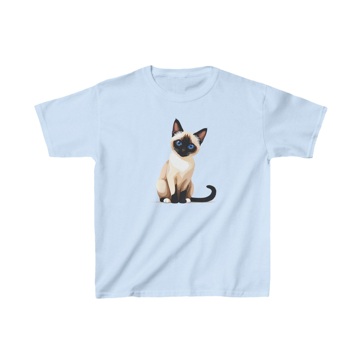 Kids - Siamese Cat - Heavy Cotton™ T-Shirts