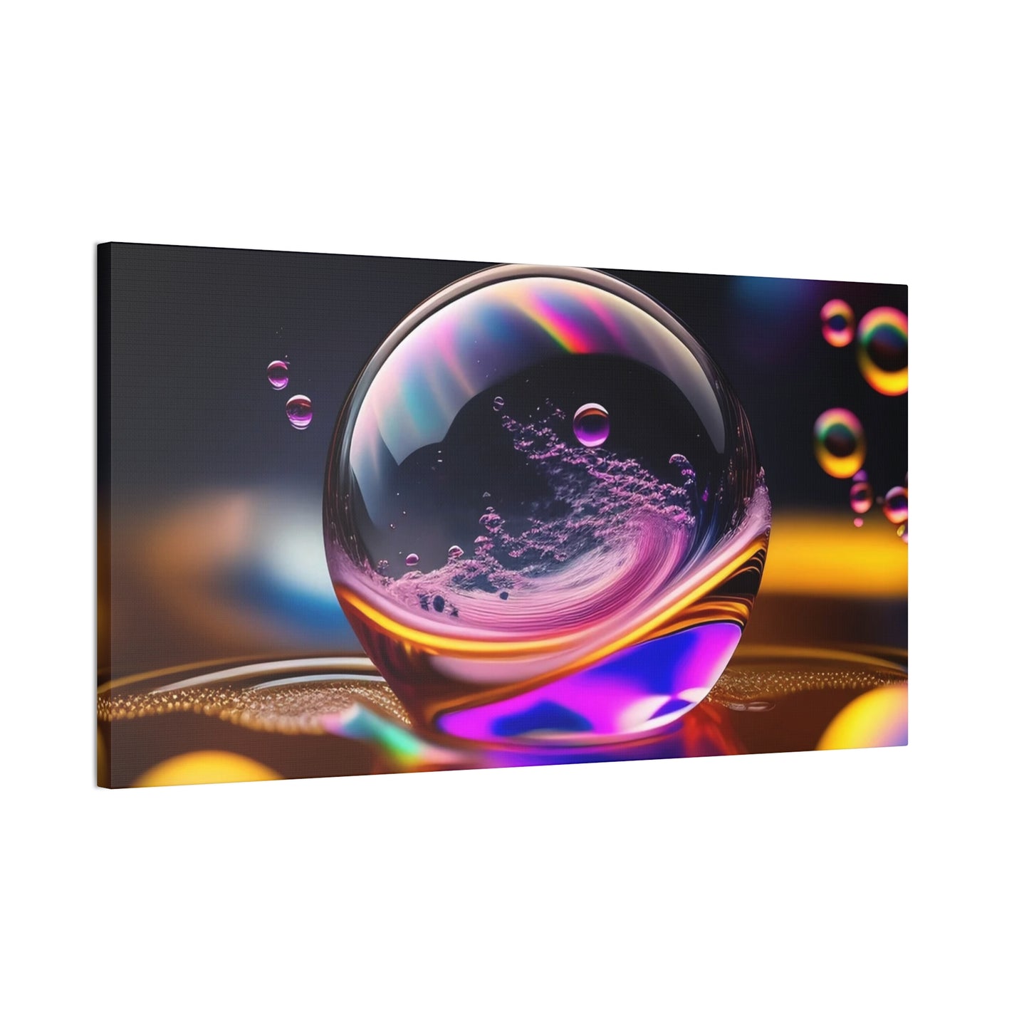 Glass Ball - Canvas Stretched, 0.75"