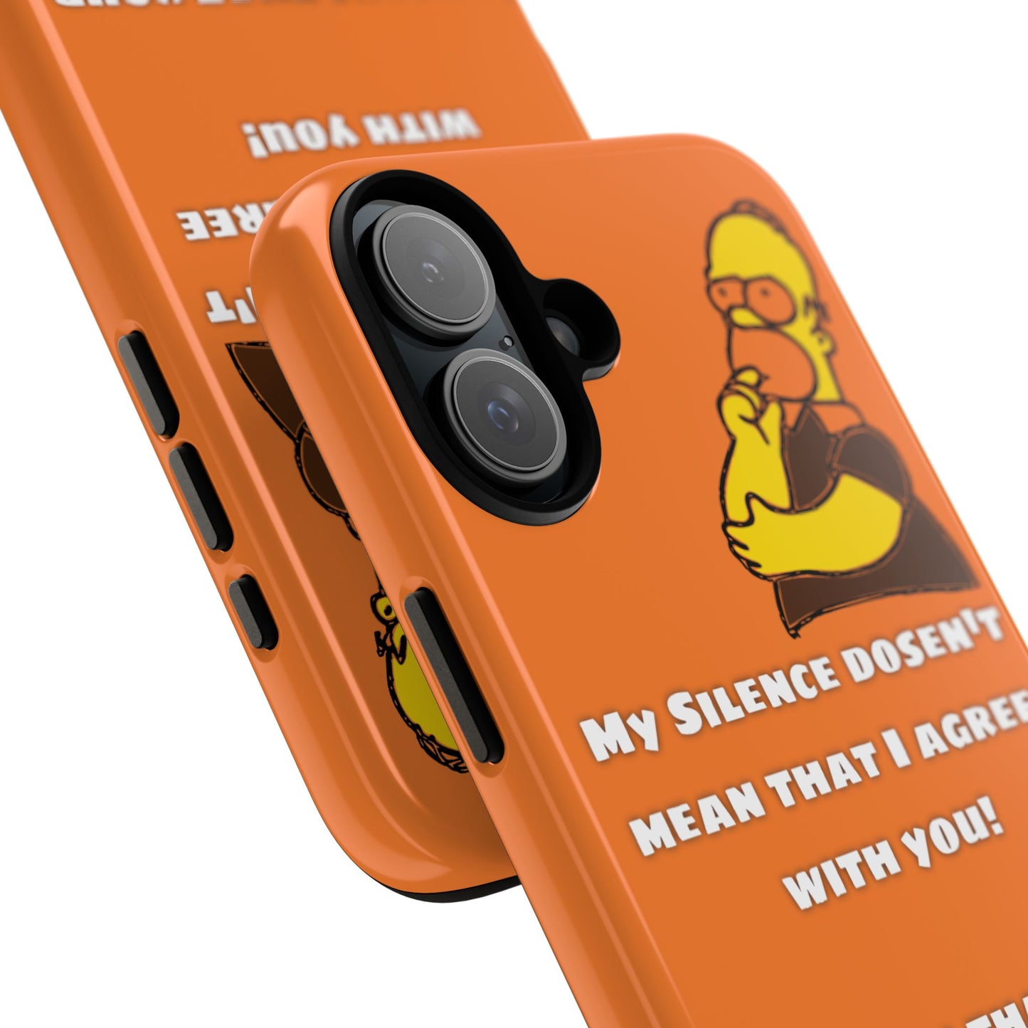 My Silence - Tough Cases - Whimsical Phone Cases