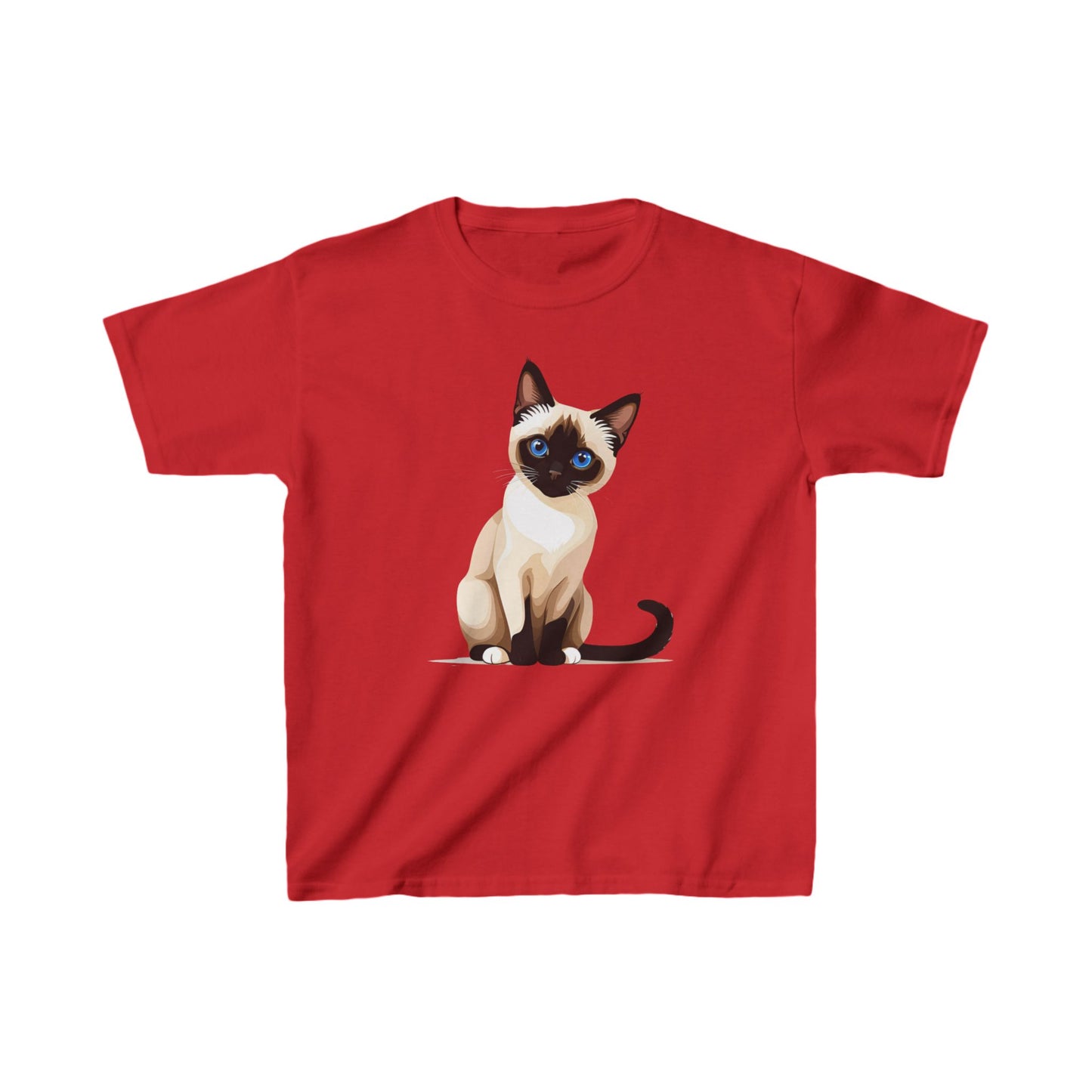 Kids - Siamese Cat - Heavy Cotton™ T-Shirts