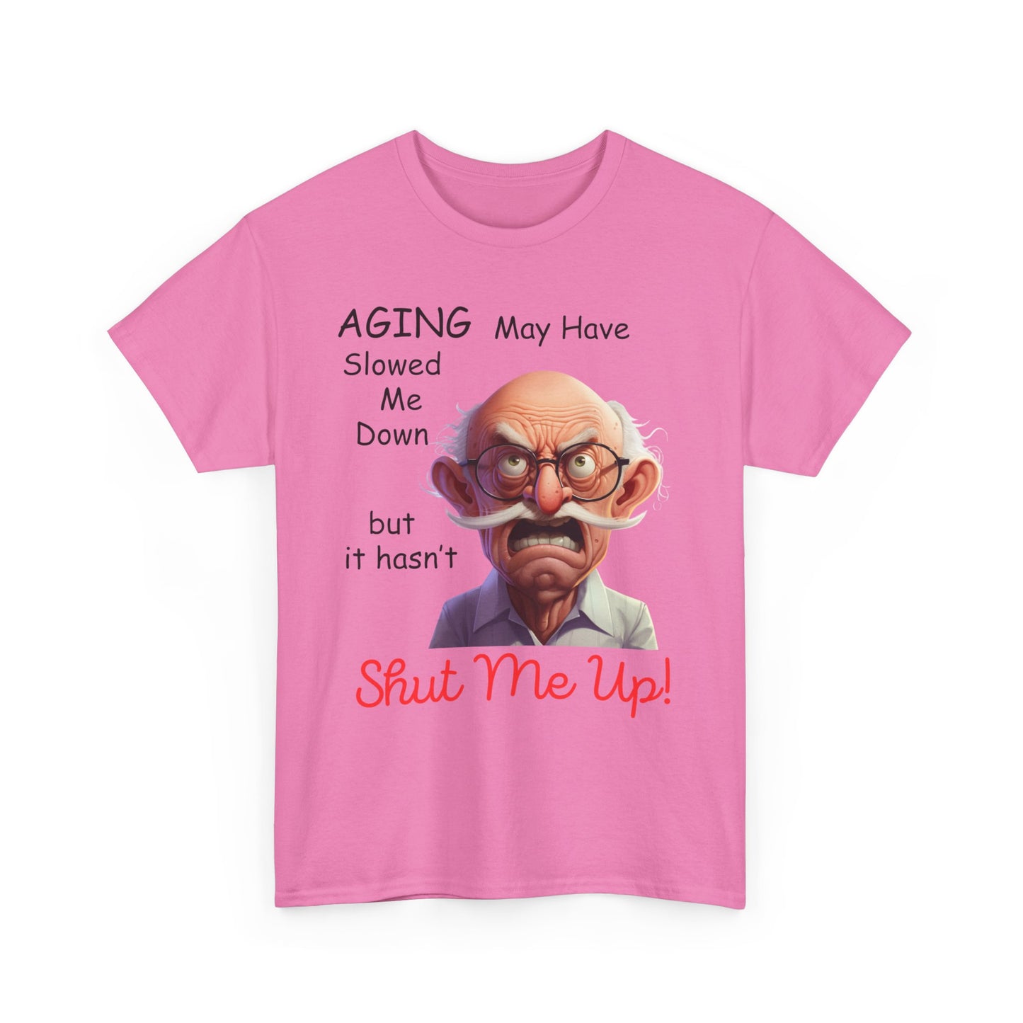 Aging - Unisex Heavy Cotton Tee - T-shirts - Father's Day