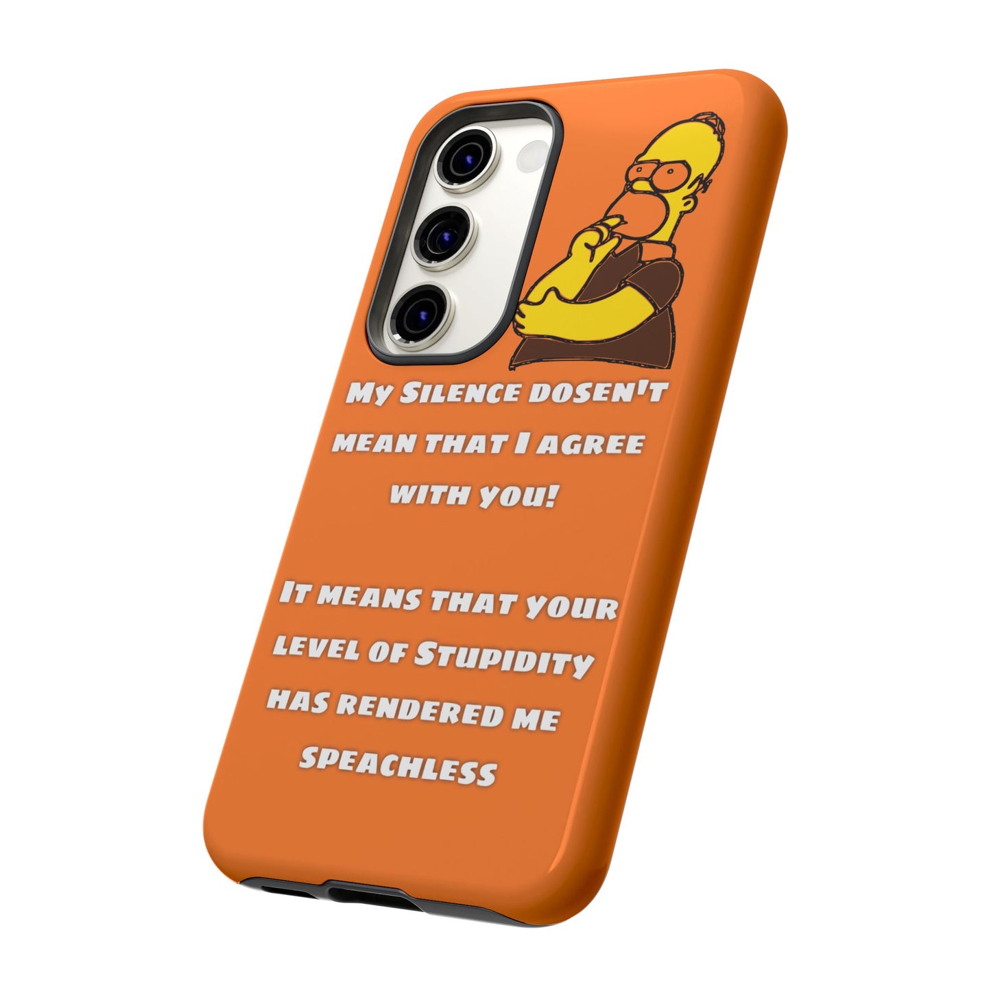 My Silence - Tough Cases - Whimsical Phone Cases