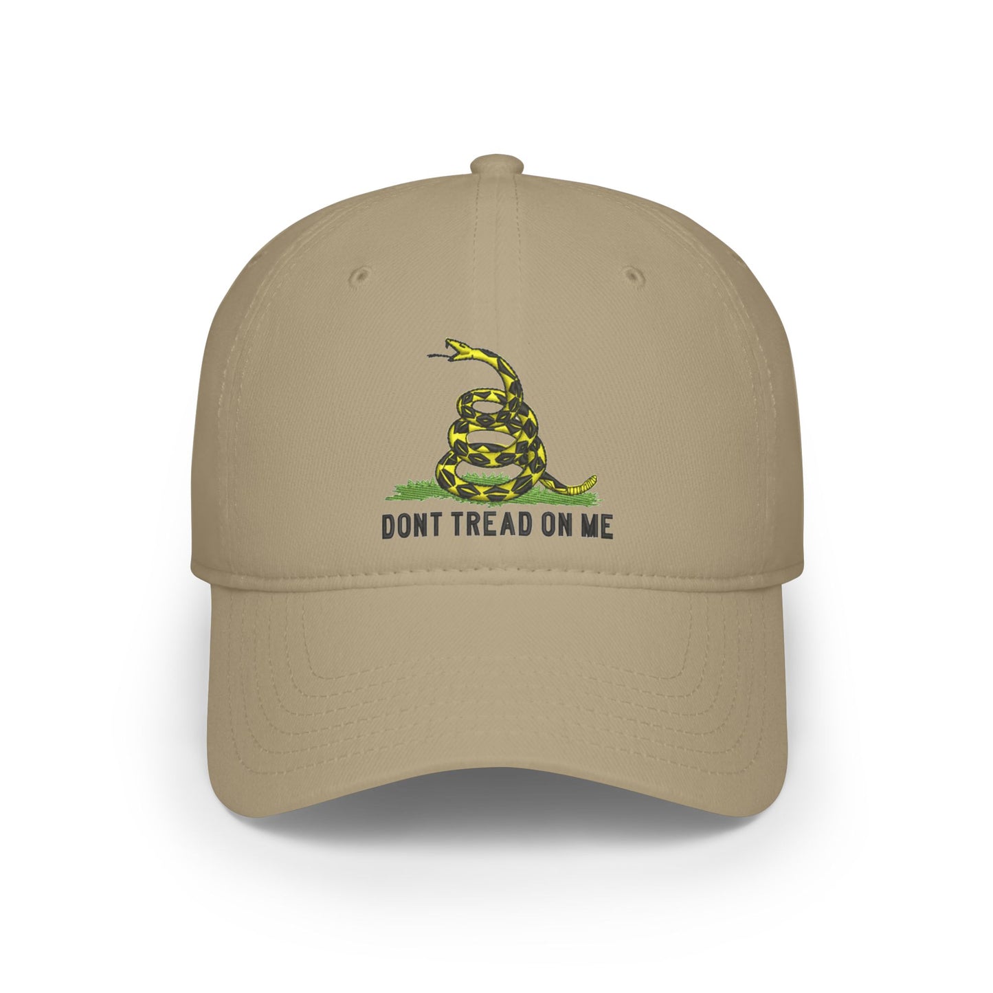 Don't Tread on Me - Low Profile Baseball Cap - Military - Father's Day - Veteran