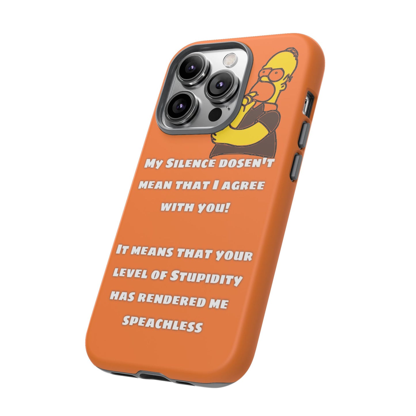 My Silence - Tough Cases - Whimsical Phone Cases