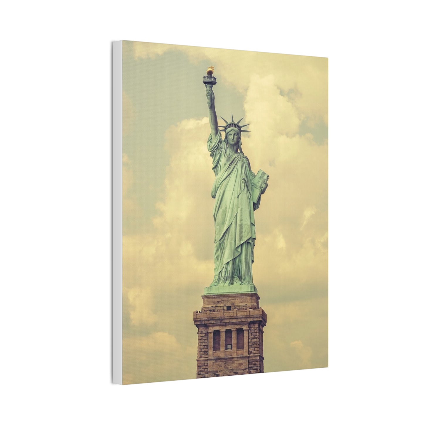 Statue of Liberty - Canvas Stretched, 0.75"