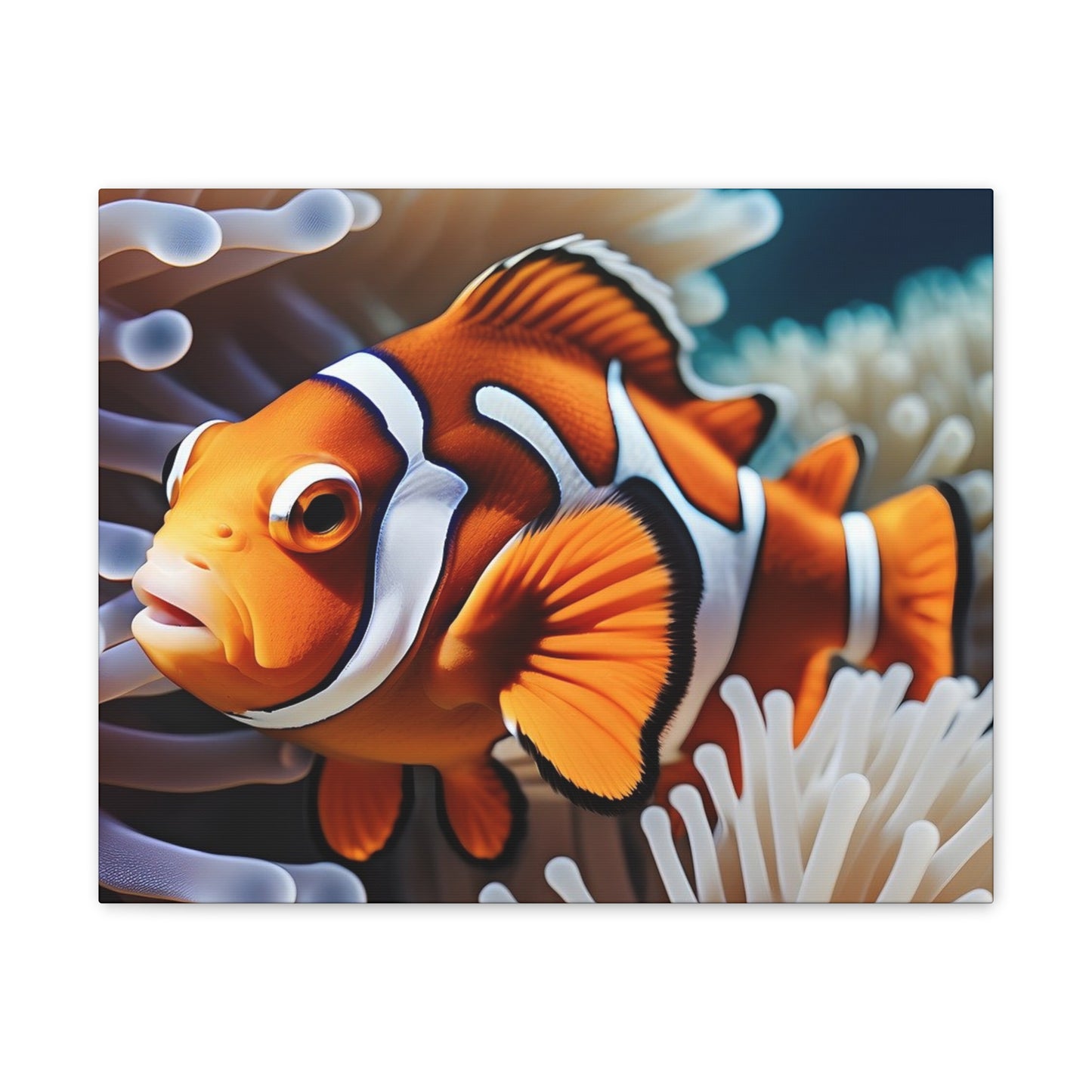 Clown Fish - Canvas Stretched, 0.75"